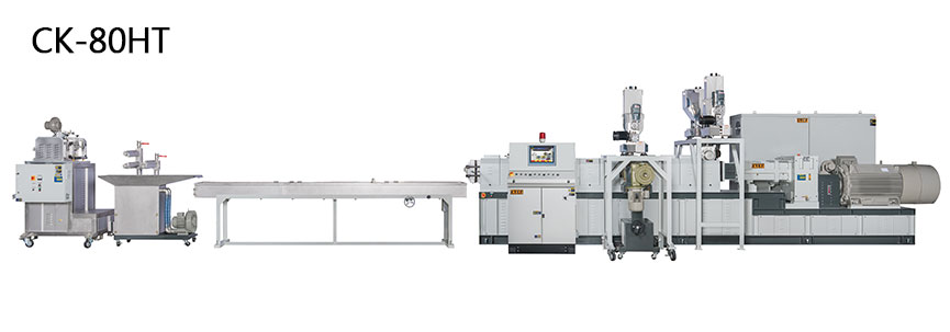 Strand Cutting Type Pelletizing Extruder