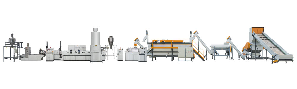 Линия мойки и переработки полимерных отходов